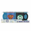 Kép 2/3 - DC COMICS - 2 db-os bögre szett - 110 ml - Superman & Zöld Lámpás *