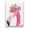 Kép 2/7 - Flamingo Fej - számfestő készlet