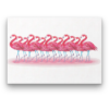 Kép 2/7 - Flamingók - számfestő készlet