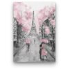 Kép 2/7 - Rózsaszín Párizs - számfestő készlet