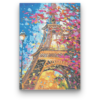 Kép 2/7 - Virágos Párizs - számfestő készlet