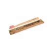 Kép 1/2 - Ecobamboo bambusz, 100% vegán fogkefe/soft, pink