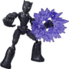 Kép 2/3 - Marvel Avengers Bend & Flex Black Panther figura 15 cm