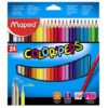 Kép 2/2 - Maped Color`Peps Színes Ceruza Készlet 24 Darabos