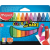 Kép 2/3 - Maped Colorpeps Maxi Wax Zsírkréta 12 darab/doboz