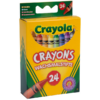 Kép 2/2 - Crayola Zsírkréta 24 darab/doboz