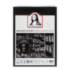 Kép 2/3 - Mona Lisa Vázlatfüzet A/4 Fekete Papírral 40 Lap 150 gramm Felül Spirálos