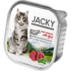 Kép 2/2 - Jacky alutálka ragu marha 100g felnőtt macskáknak