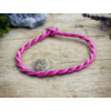 Kép 3/7 - Megérzés pink textil karkötő
