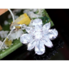 Kép 4/4 - Swarovski kristályos nyaklánc 8 szirmú virágos medállal