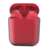 Kép 4/7 - Bluetooth sztereó fülhallgató, v5.0, TWS, töltőtok, iNPods 12, metál, piros