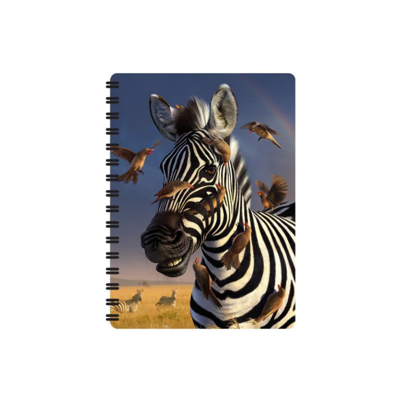 3D notesz - Zebra