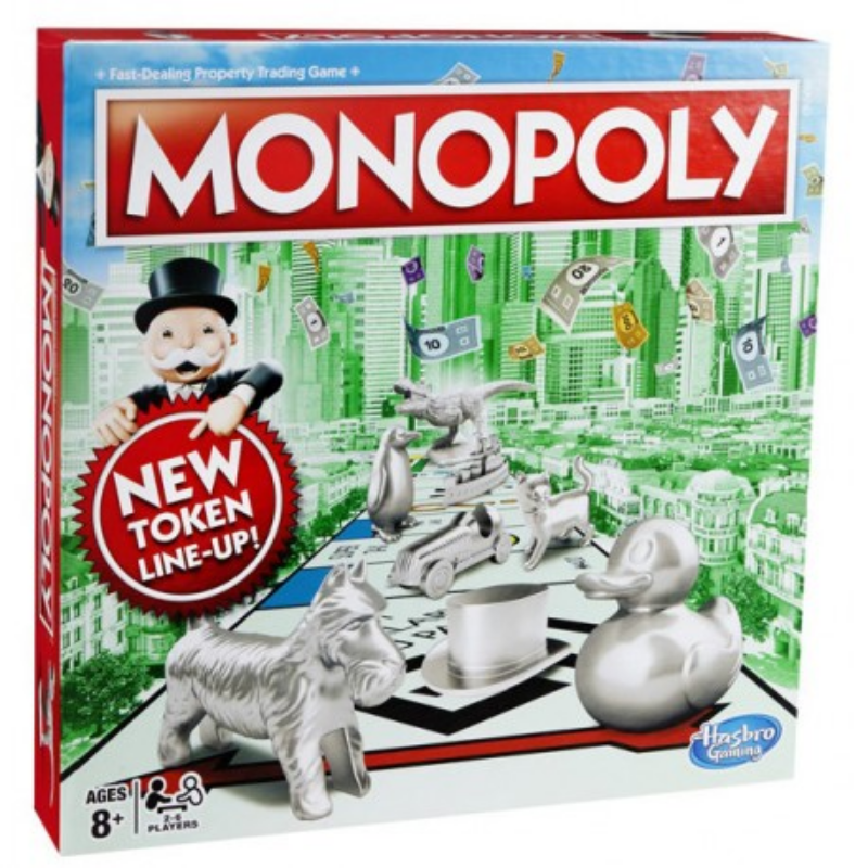 Monopoly társas - klasszikus, új kiadás Hasbro