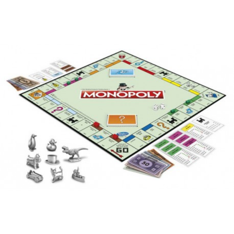 Monopoly társas - klasszikus, új kiadás Hasbro