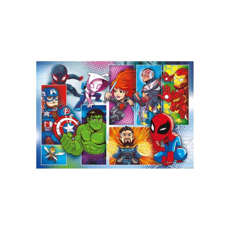 24 db-os Super Color Maxi puzzle Marvel Clementoni 24208