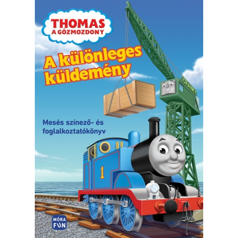 Thomas a gőzmozdony ? A különleges küldemény - Mesés színező- és foglalkoztatókönyv