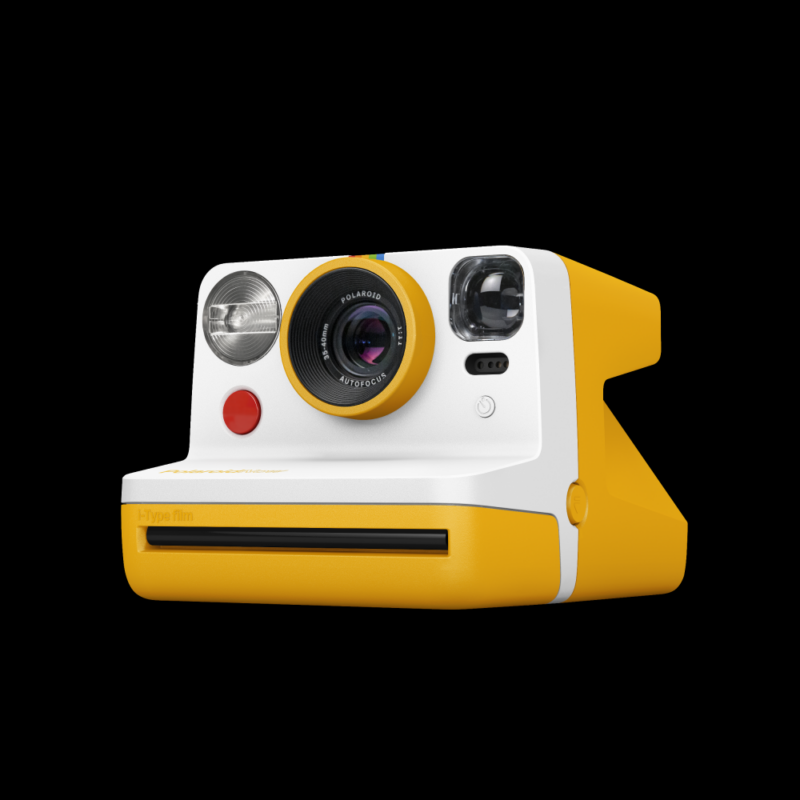 Polaroid Now analóg instant fényképezőgép, sárga