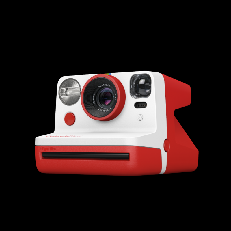 Polaroid Now analóg instant fényképezőgép, vörös
