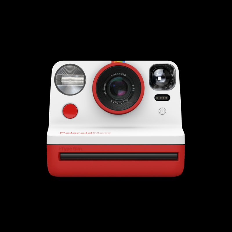 Polaroid Now analóg instant fényképezőgép, vörös