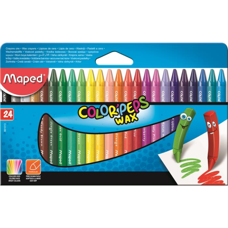 Maped Colorpeps Wax Zsírkréta 24 darab/doboz