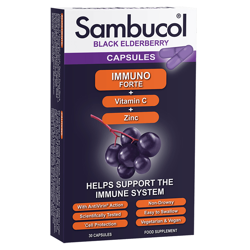 Sambucol Immuno Forte kapszula, 30db