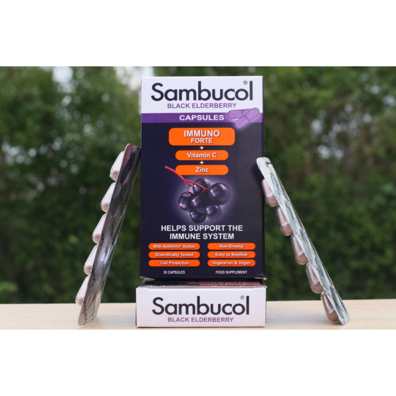 Sambucol Immuno Forte kapszula, 30db
