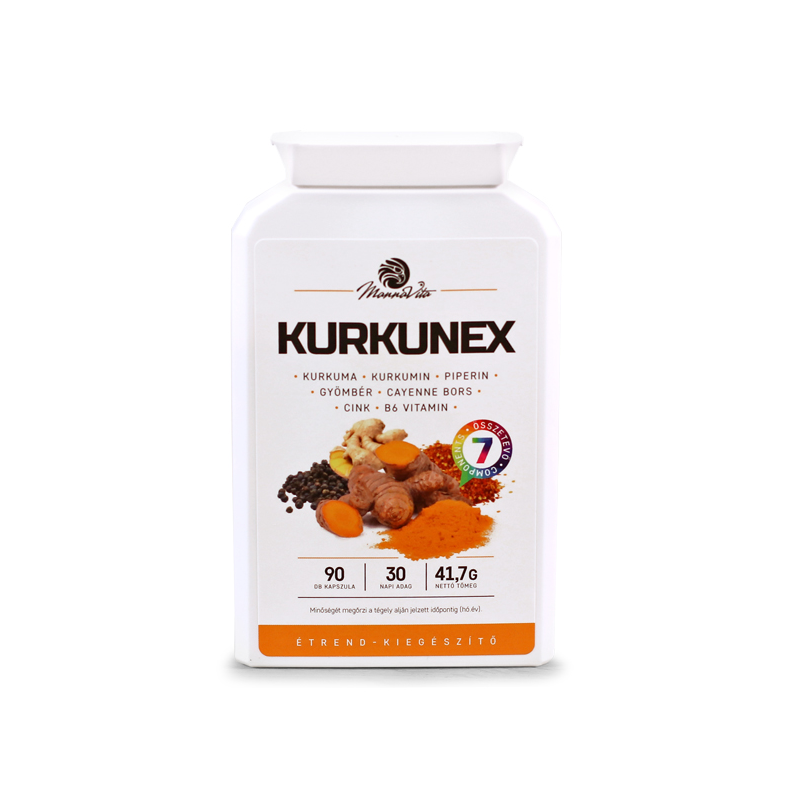 KURKUNEX étrend-kiegészítő, 90db
